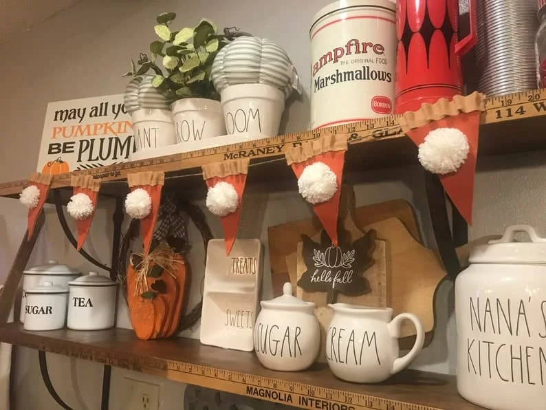 8. Guirnalda con pasteles