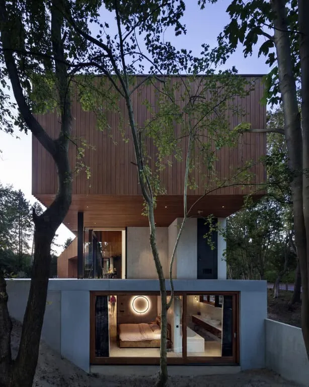 Villa Sanpourt by DP6 Architectuurstudio in the Netherlands