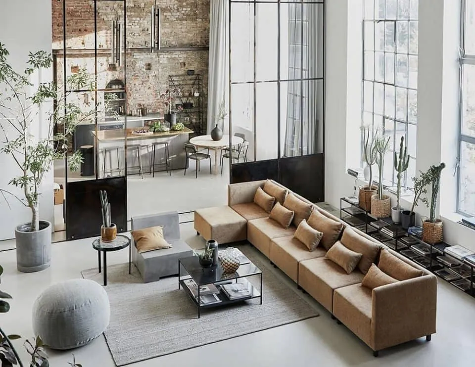 工业风格餐桌客厅推荐