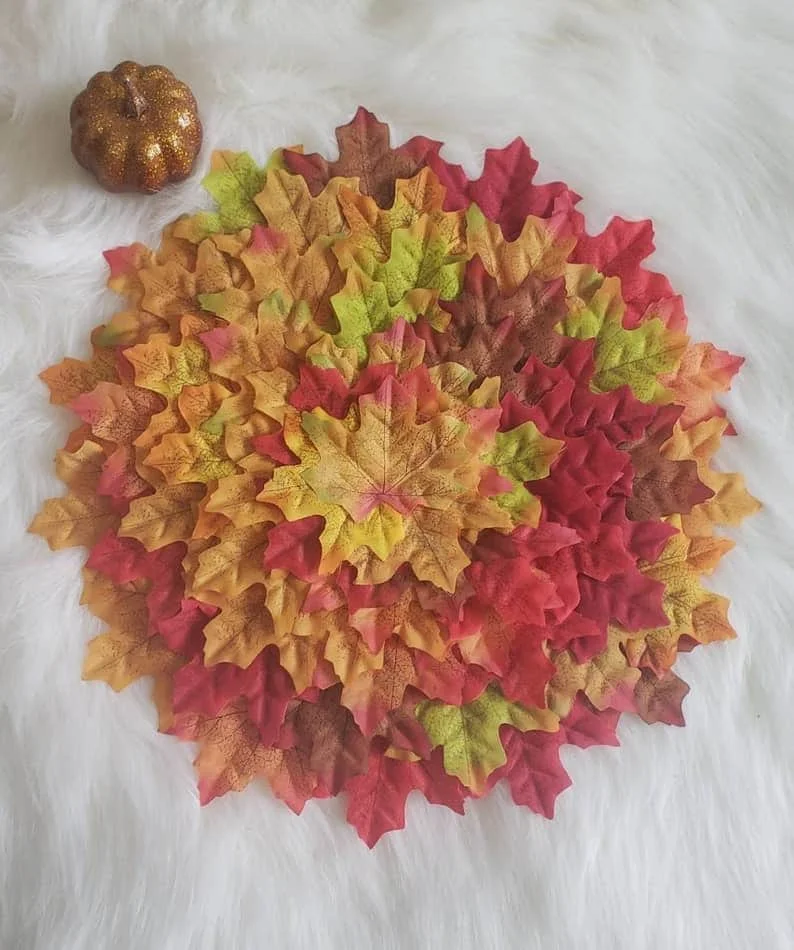 11. Plakat mit Ahornblatt