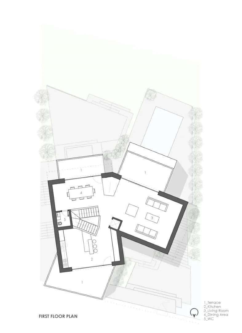 UC21 Architects设计的悬臂式住宅,位于伊朗莫什拉 UC21 Architects设计的悬臂式住宅,位于伊朗莫什拉