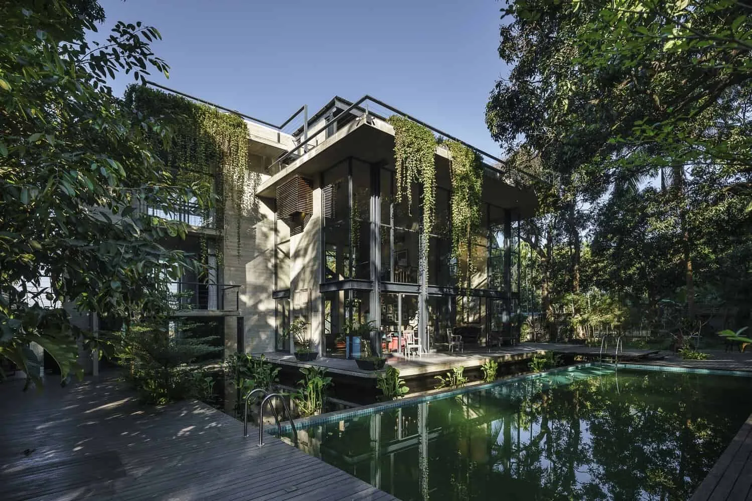 河畔雨屋——孟加拉国的现代生态住宅