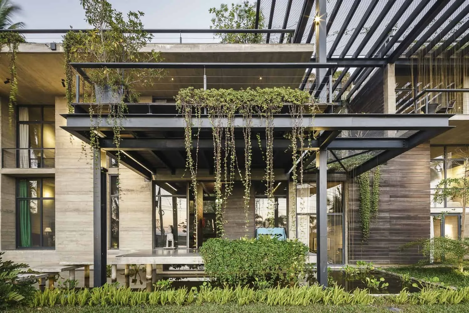 河畔雨屋——孟加拉国的现代生态住宅