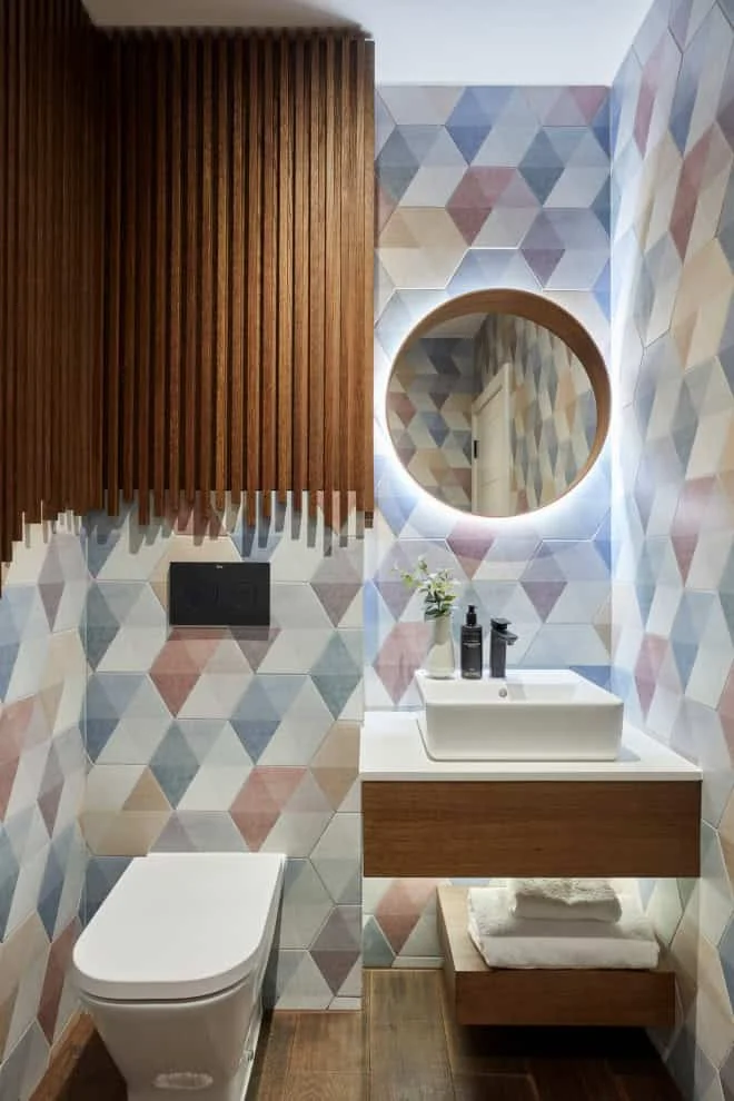 16. 现代客房浴室