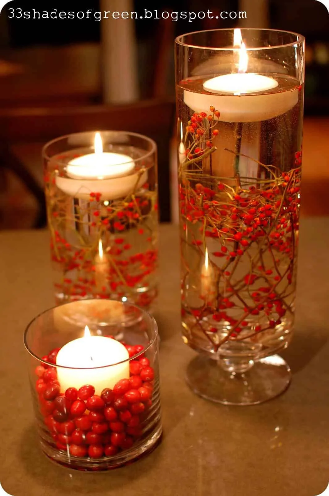 5. Simple Christmas Centerpiece