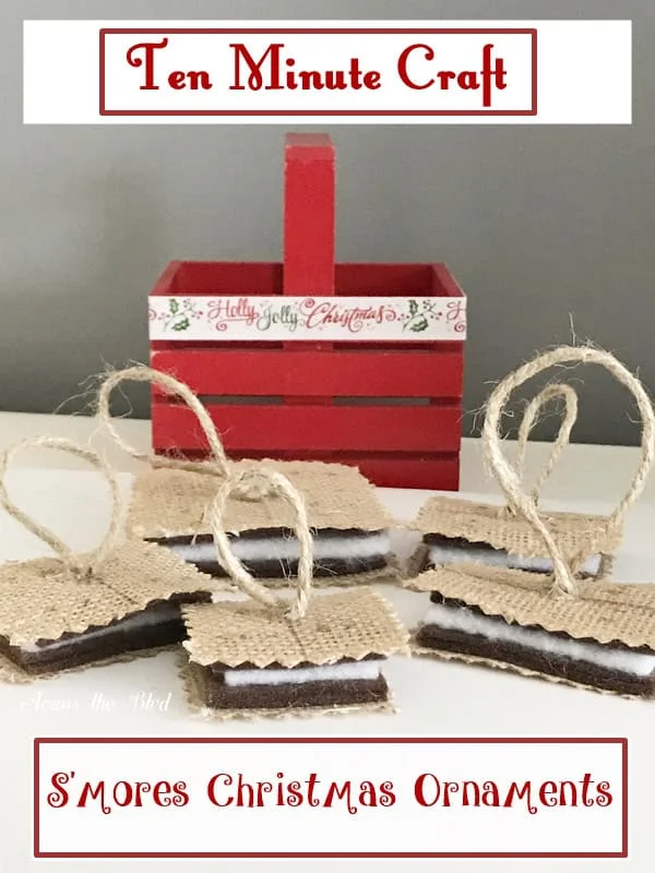 2. Adornos navideños S'mores