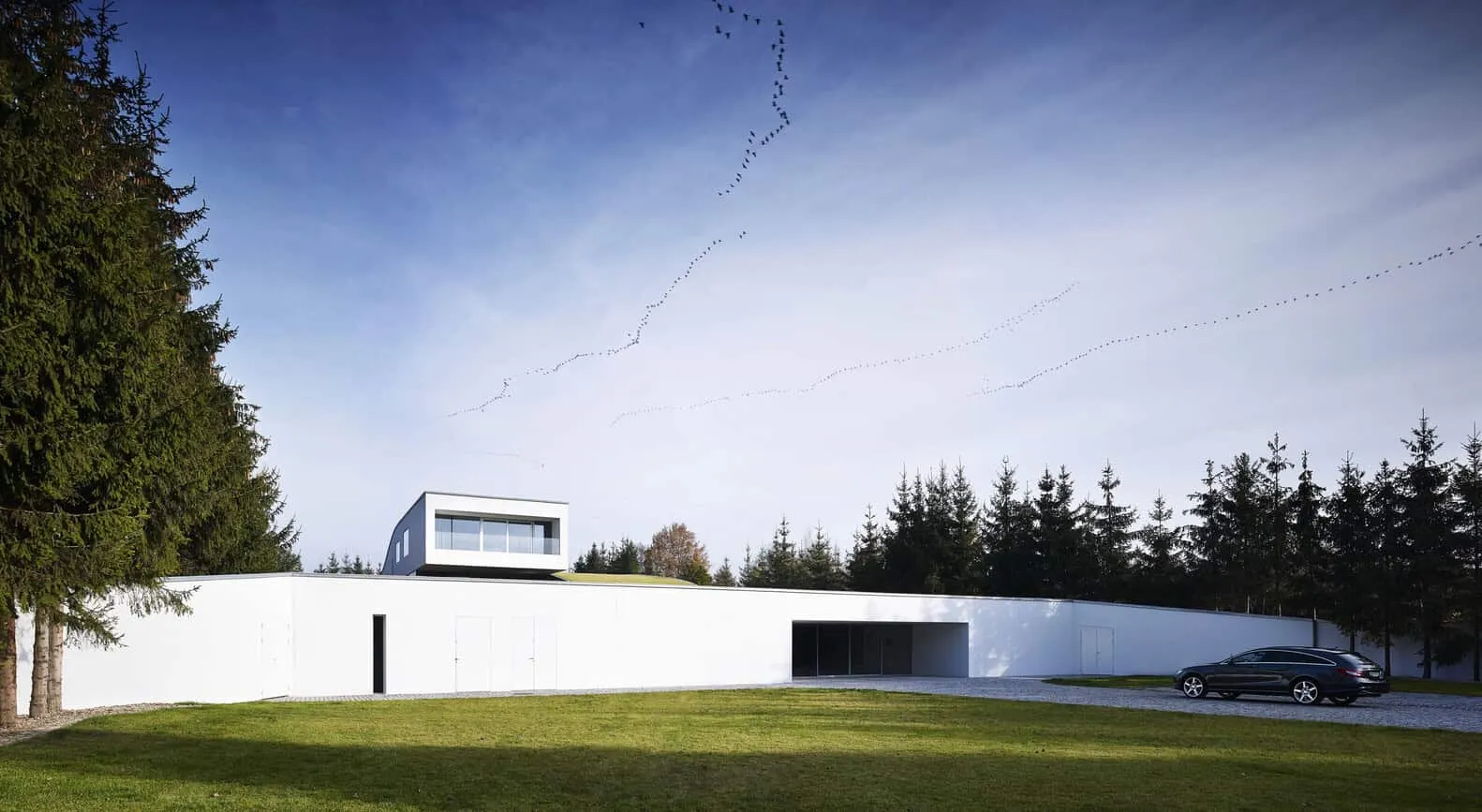 Autofamily House by KWK Promes: Where Architecture Meets the Automobile