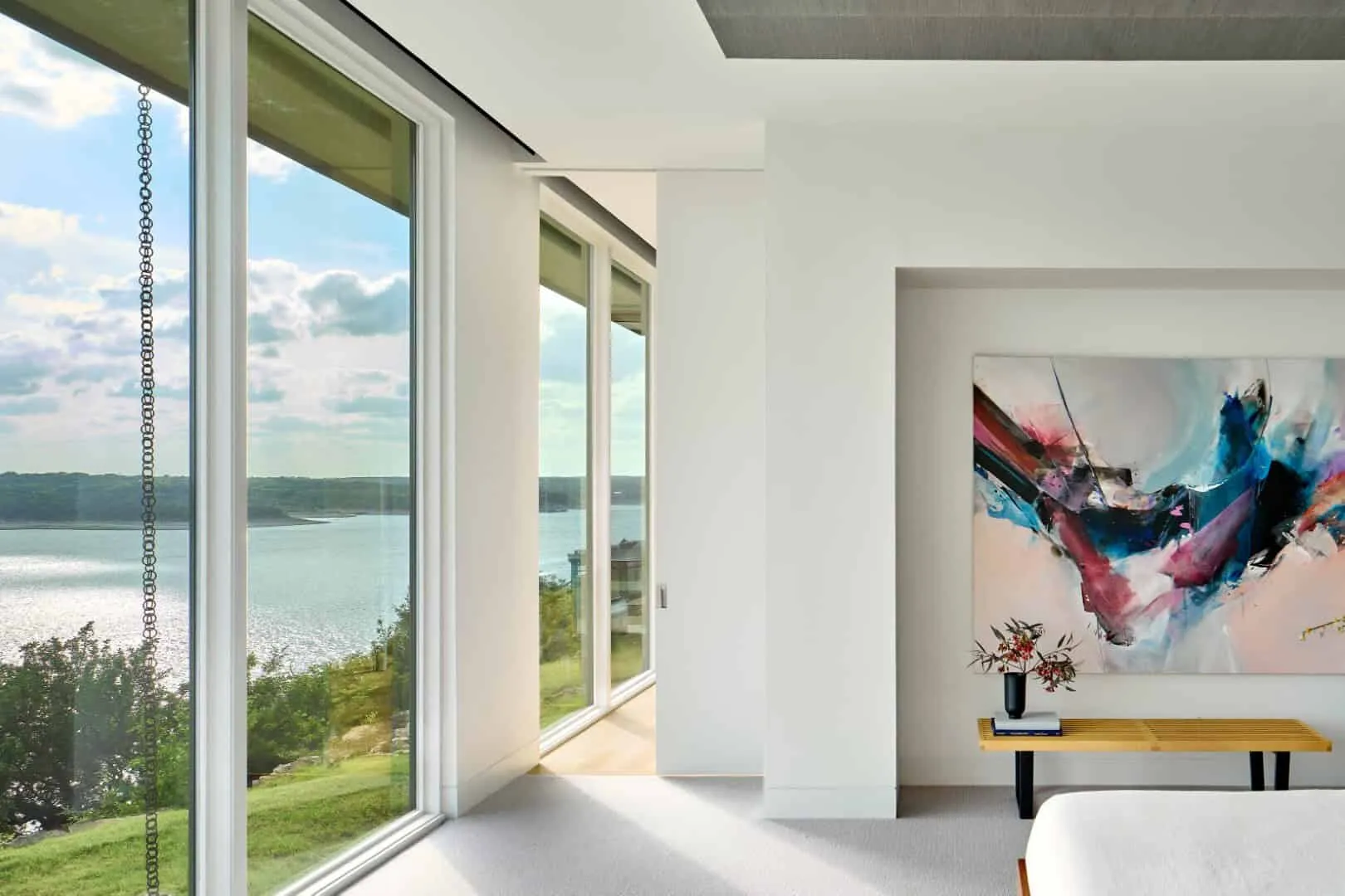 拉鲁建筑事务所设计的特拉维斯湖 cliffside 湖畔小屋,位于德克萨斯州奥斯汀 拉鲁建筑事务所设计的特拉维斯湖 cliffside 湖畔小屋,位于德克萨斯州奥斯汀