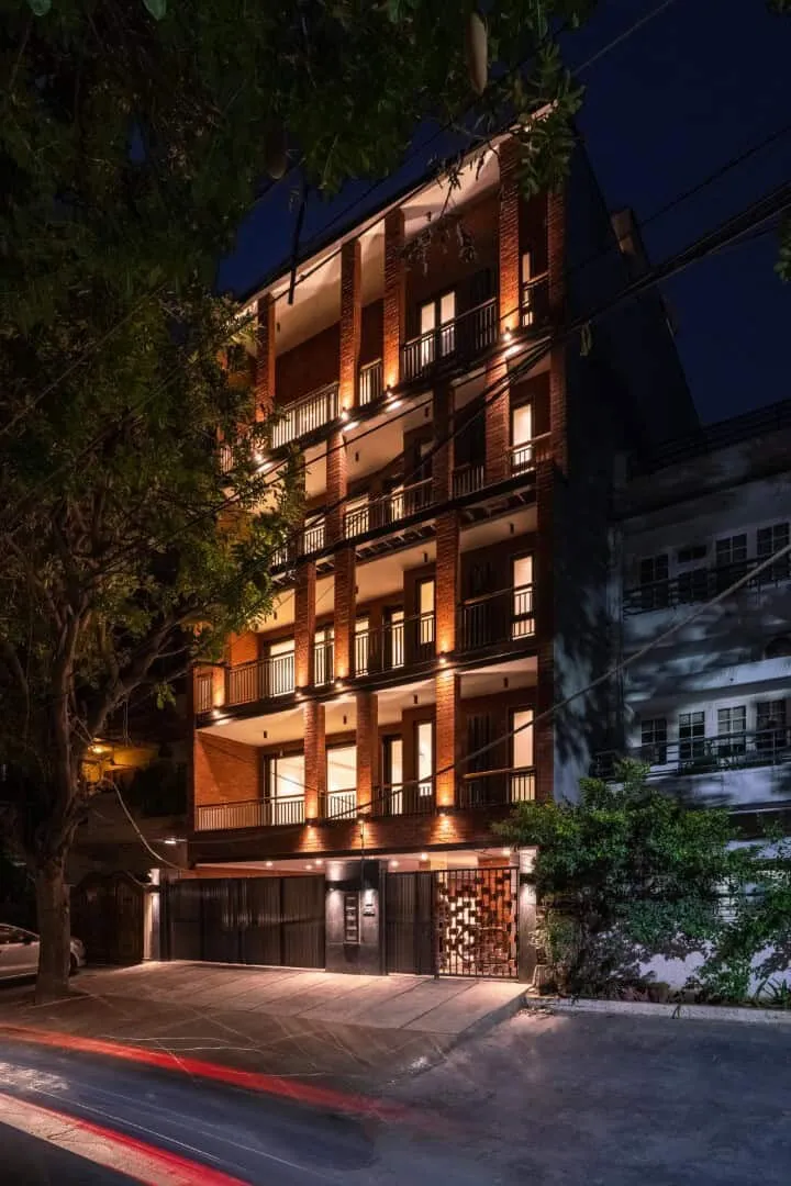 UnBox Design设计的远离网络住宅,印度德里 UnBox Design设计的远离网络住宅,印度德里