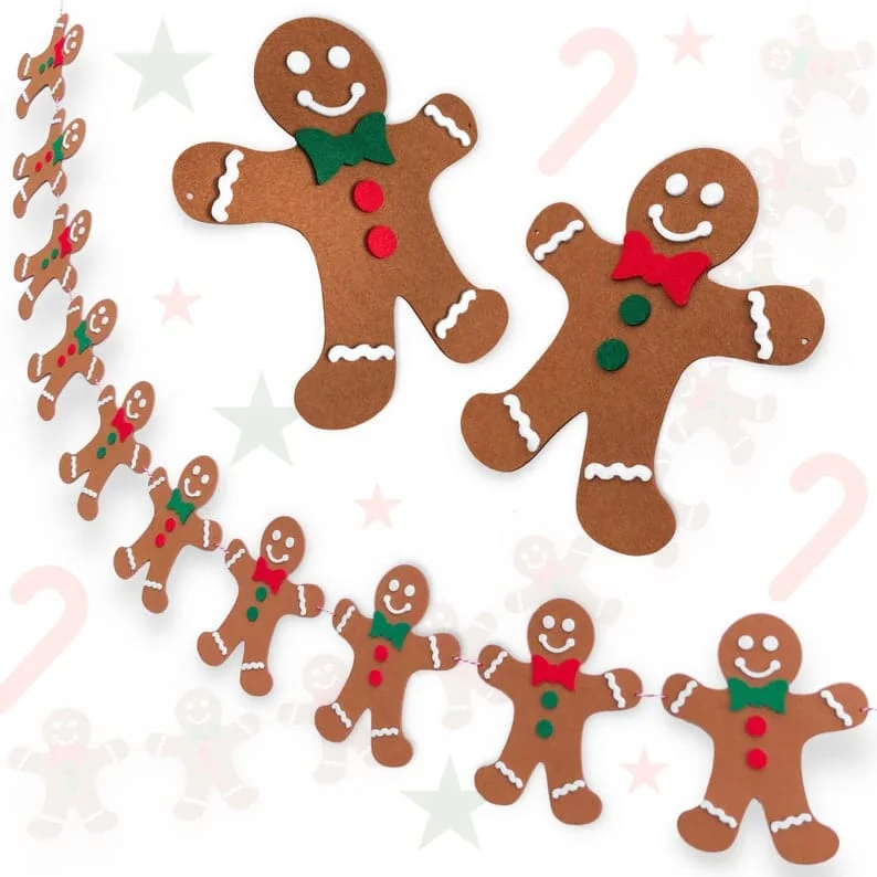 3. Adorno navideño en forma de galleta