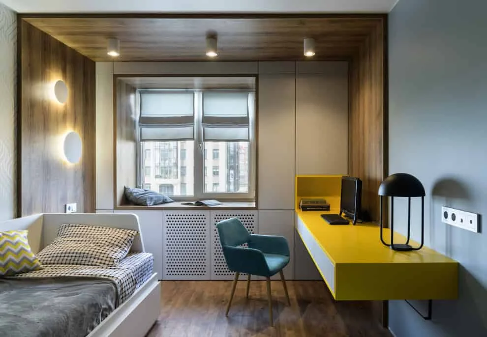 13. Habitación adolescente moderna