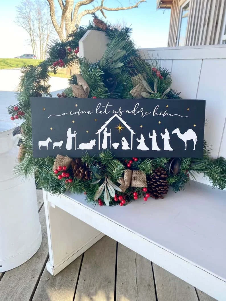 15. Escena navideña