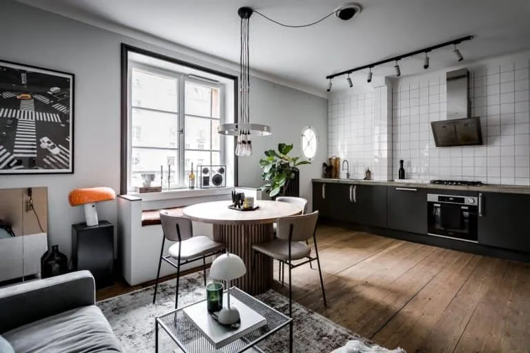 Scandinavian Style: White, Gray and Black