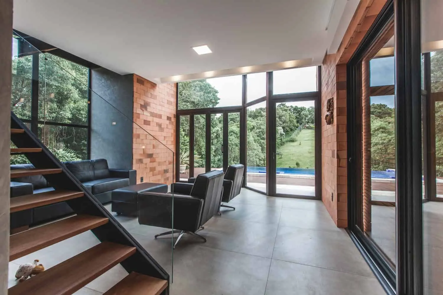 Residential House T&T by Q_arts Arquitetura in Itaara, Brazil