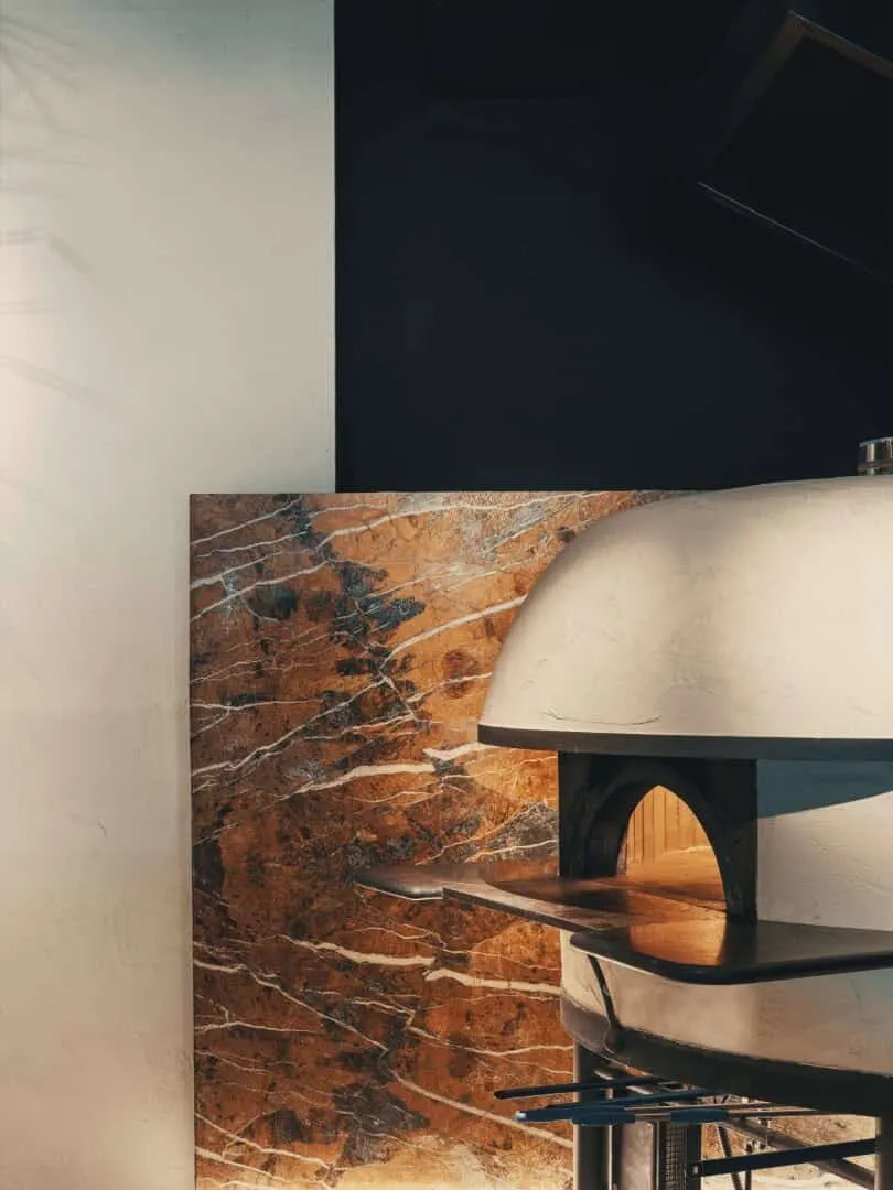 URBANJOBS的Nappo Pizza餐厅——位于伊斯坦布尔 Canyon购物中心的极简主义餐厅