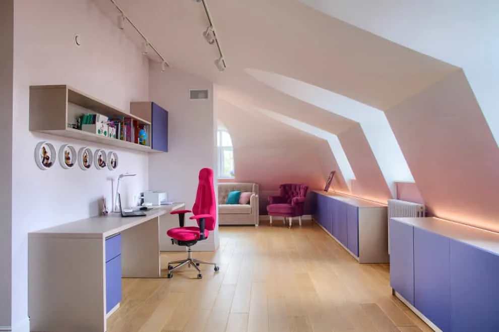 6. Diseño de habitación infantil moderna en San Petersburgo