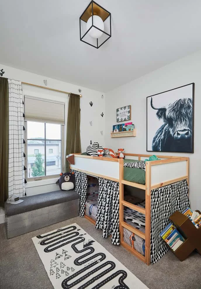 5. Estilo moderno juguetón