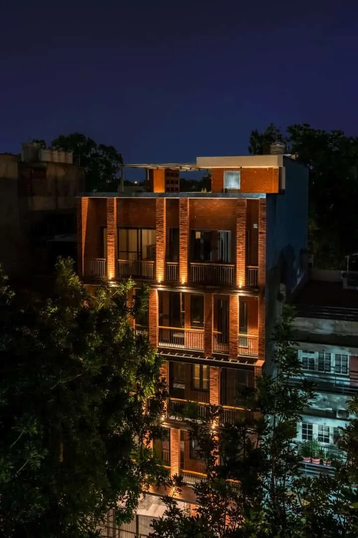 UnBox Design设计的远离网络住宅,印度德里 UnBox Design设计的远离网络住宅,印度德里