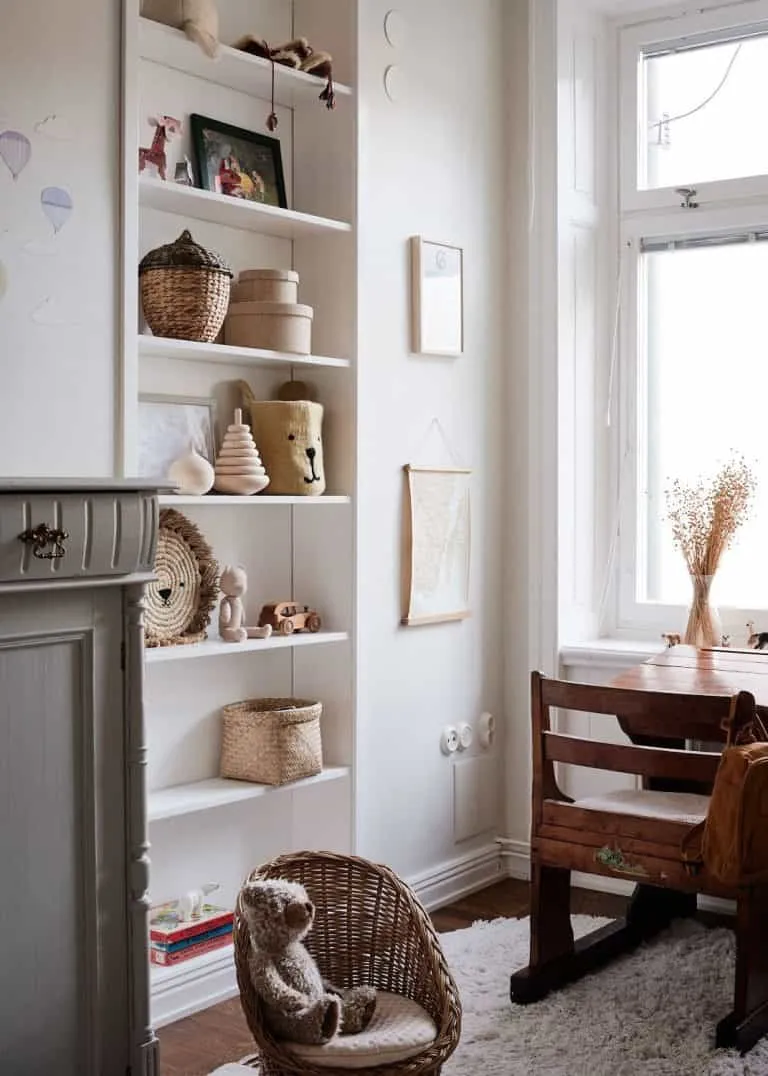 Vintage Nordic Children's Room