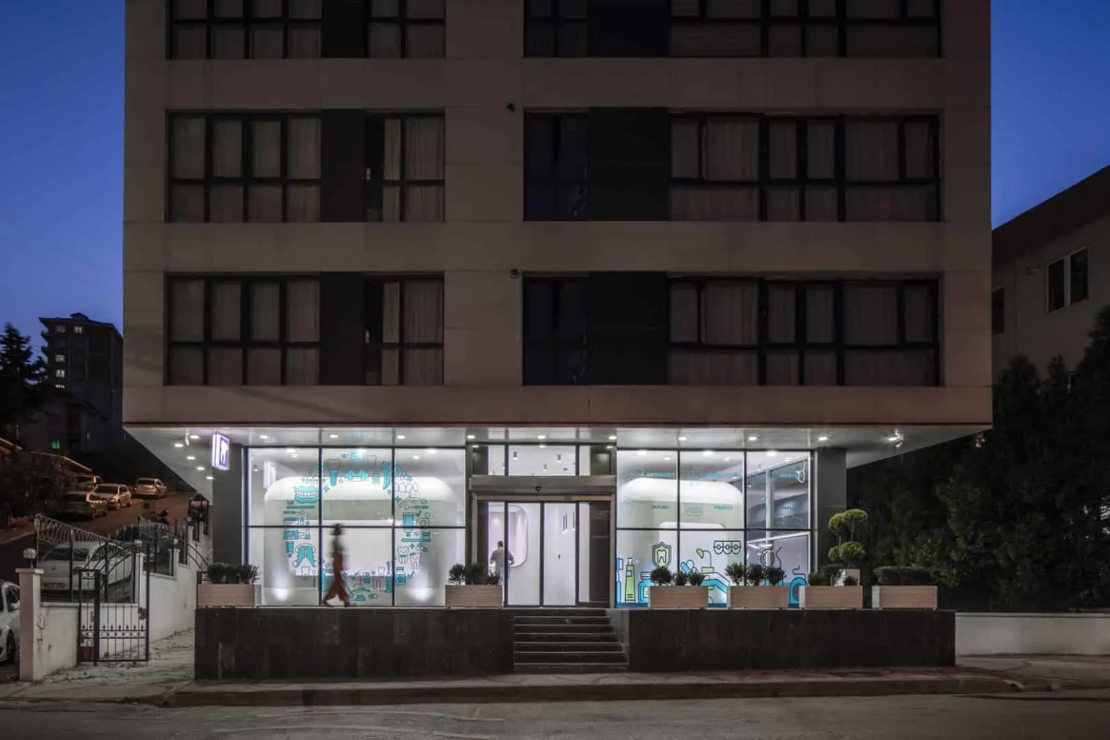 德亚美学牙科诊所，伊佩克·拜坎建筑事务所在伊斯坦布尔的设计项目，土耳其