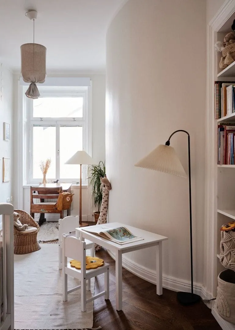 Vintage Nordic Children's Room