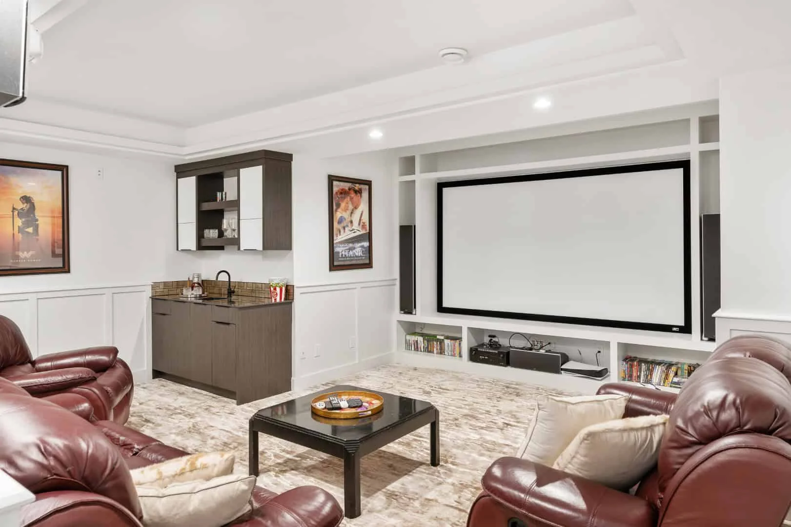 13. Cine casero moderno