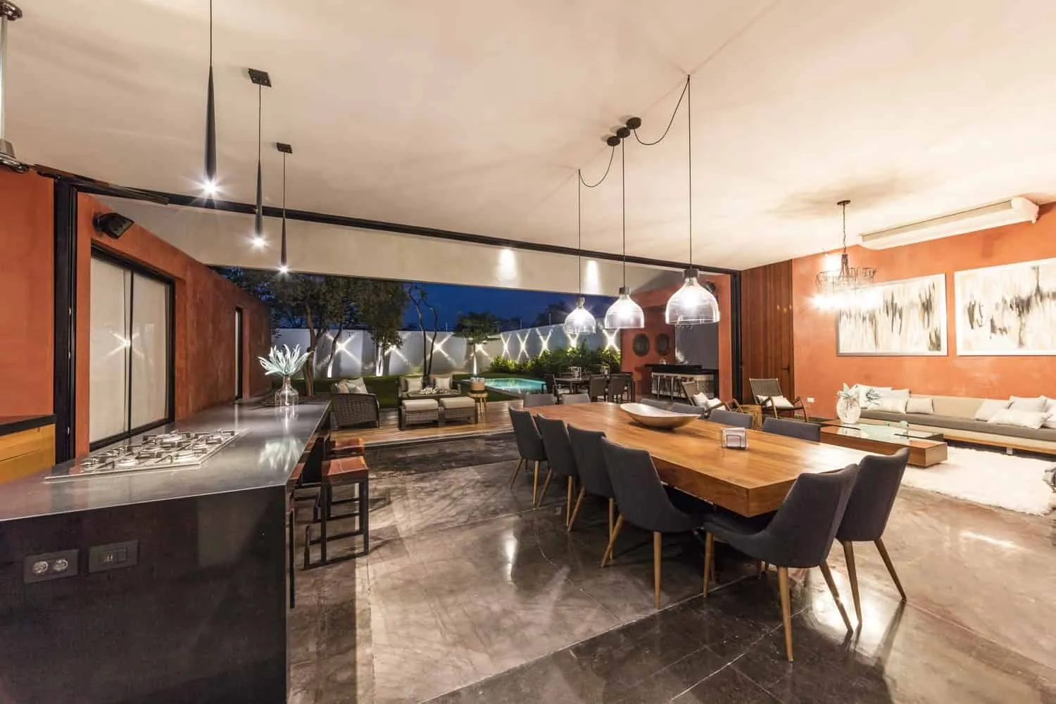 梅里达墨西哥的Temozon之家，由Boyance Arquitectura + Edificacion设计