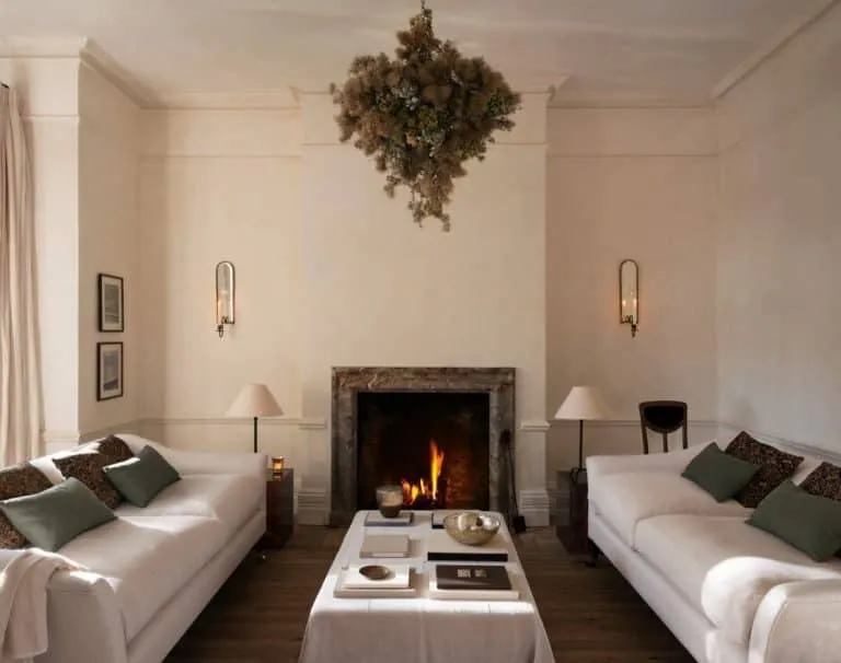 Decoración navideña natural rústica que calentará sus corazones