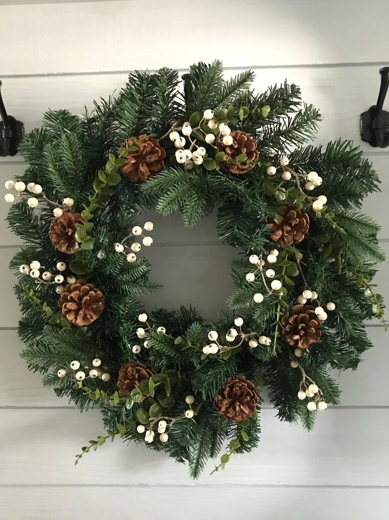 15. Pine, Eucalyptus and Berry Wreath
