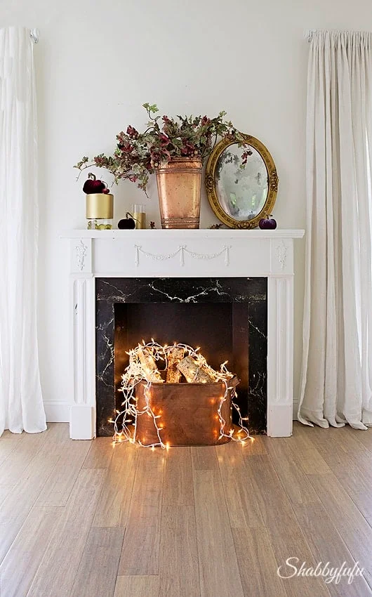 15. Fuego artificial con iluminación