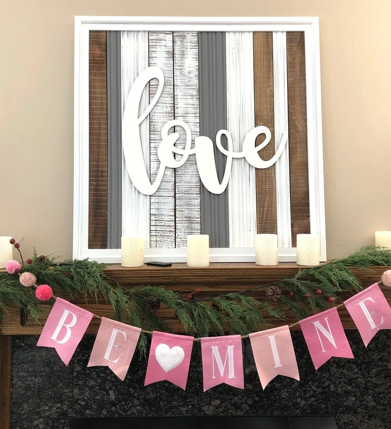 14. Banner pastel rosado