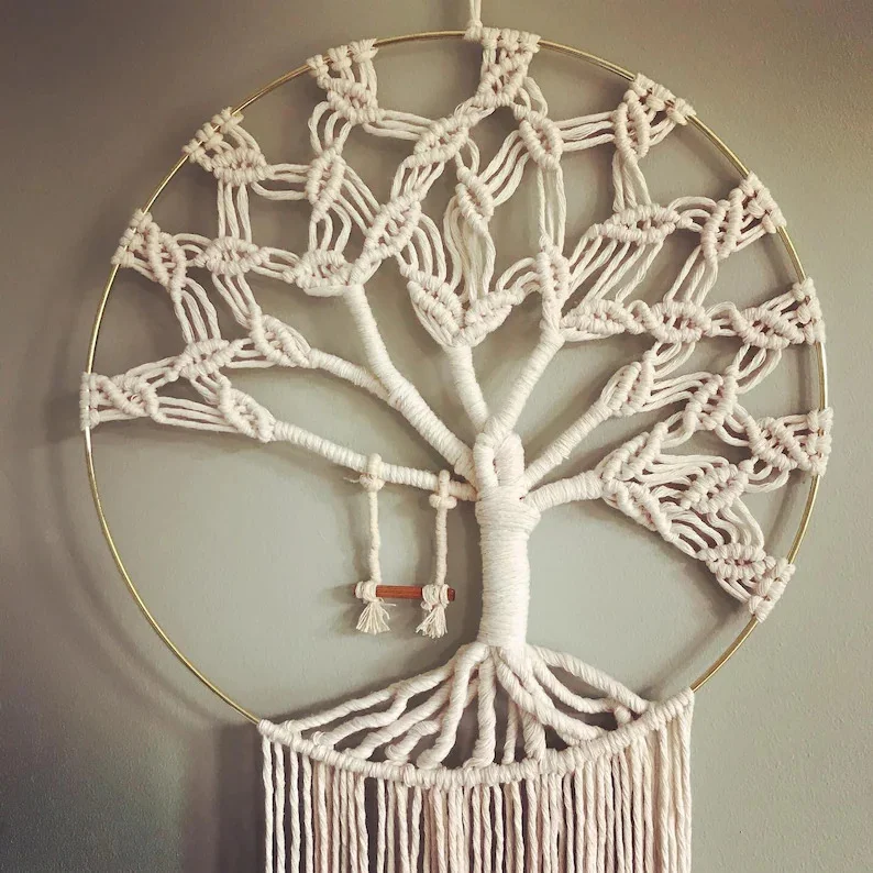 5. Makramee-Lebensbaum