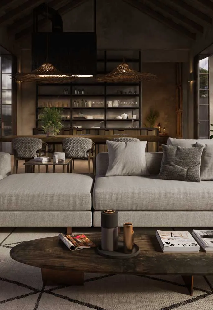 创意乡村风格咖啡桌设计灵感