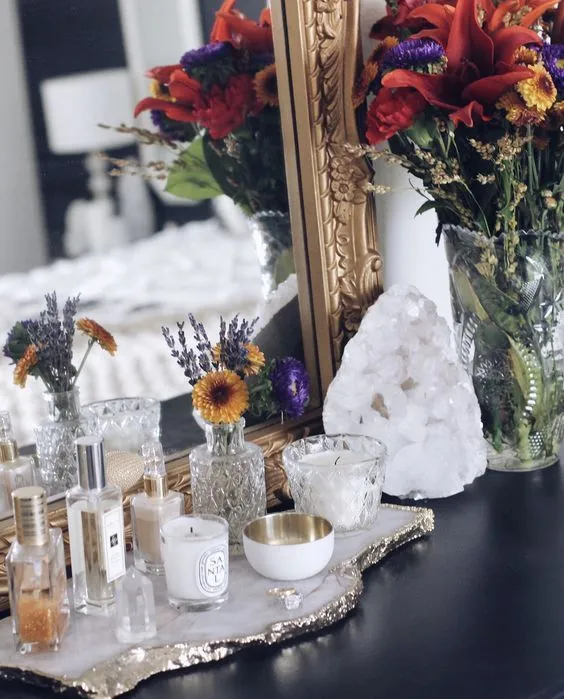 如何在装饰中使用水晶