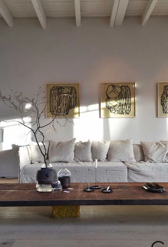 创意乡村风格咖啡桌设计灵感