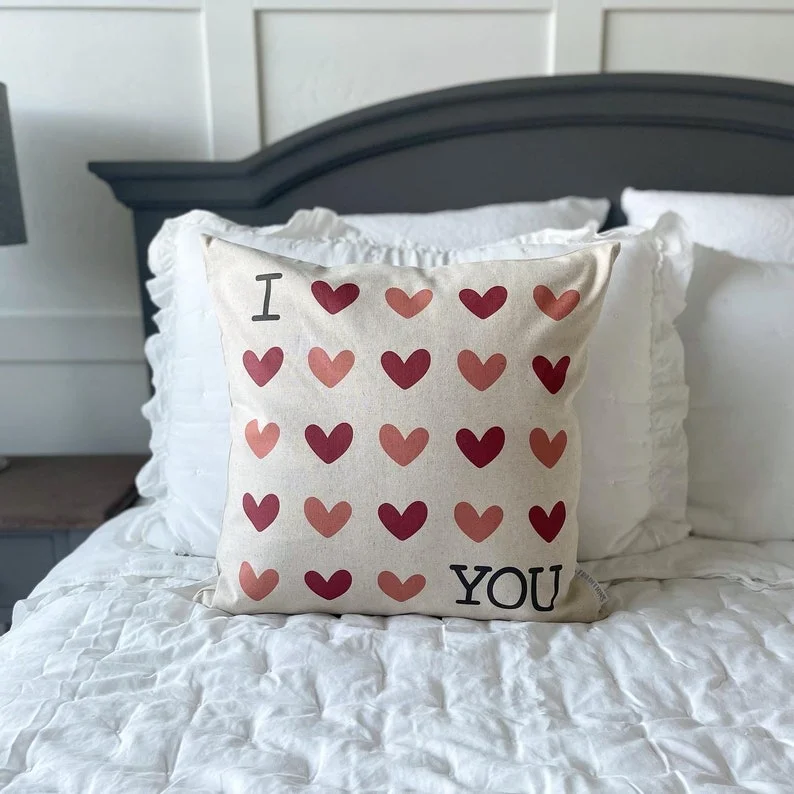 14. 爱心情人节枕