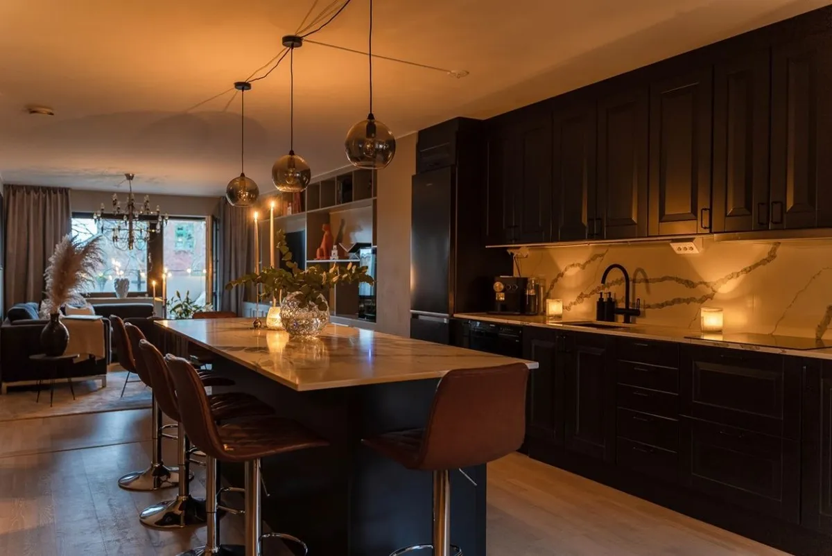 Световая атмосфера для зимы и Рождества