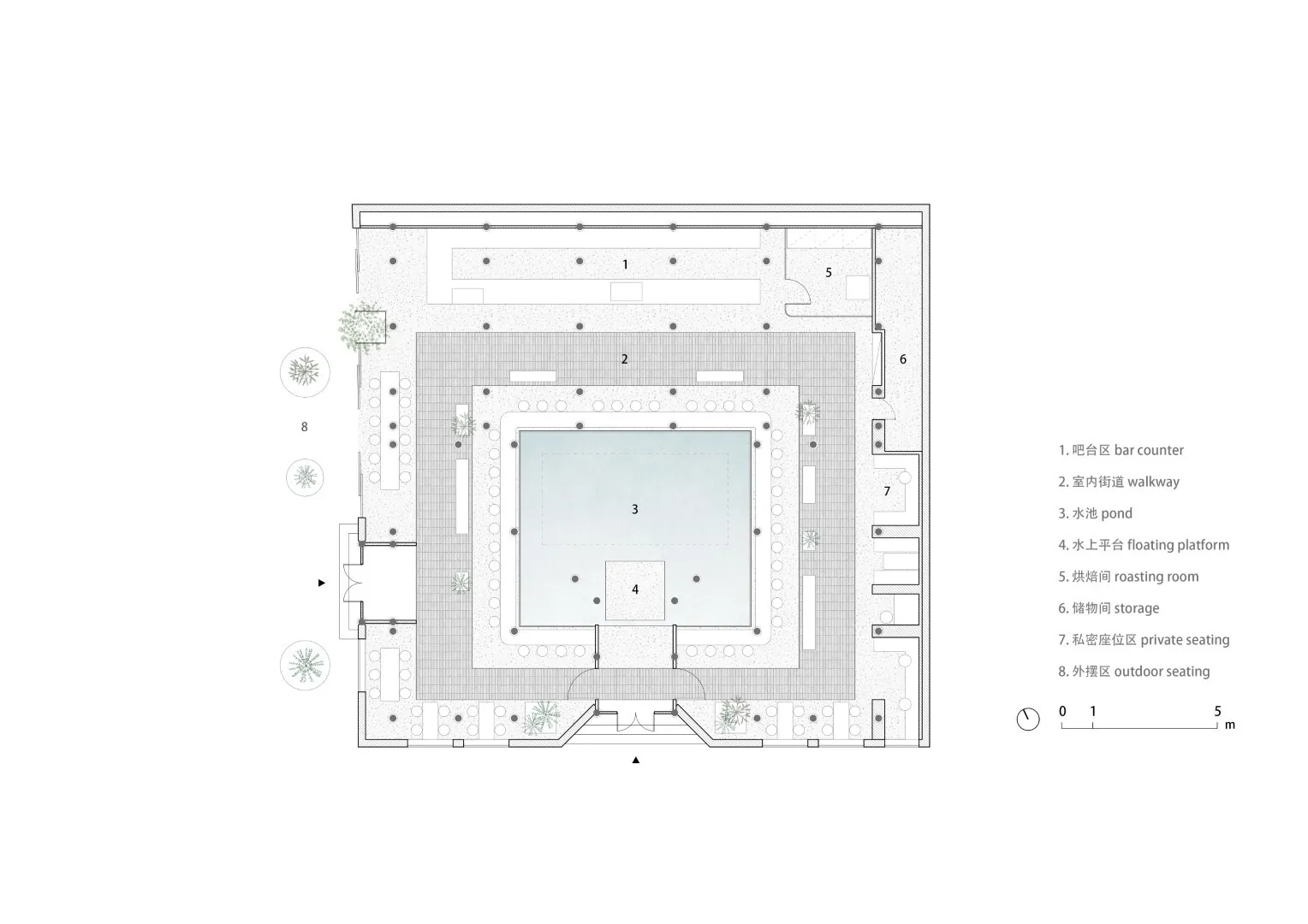 Arabica Kuanzhai Alley by B.L.U.E. Architecture Studio: A Contemporary Café in Chengdu’s Historic Courtyard