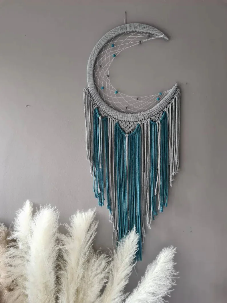 14. Makramee-Fangvorrichtung für den Mond