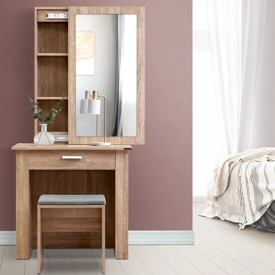 Stylish and Universal Makeup Tables for a Cozy Bedroom