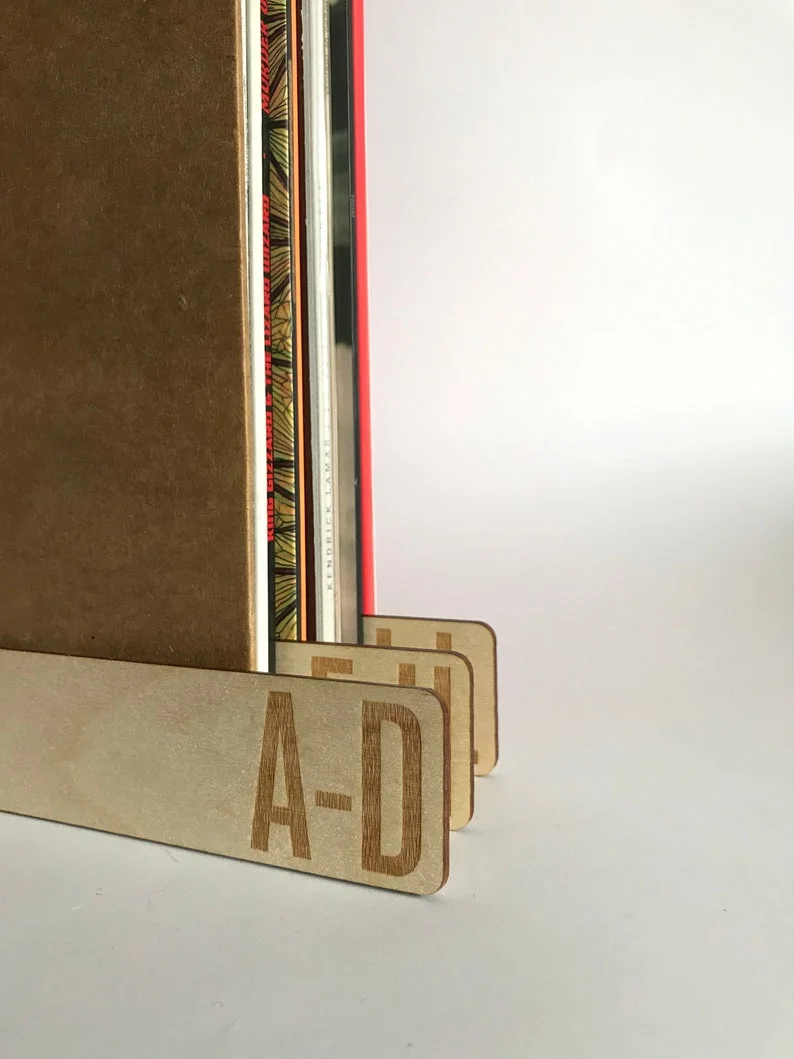 5. 黑胶唱片字母分隔器（A-Z）