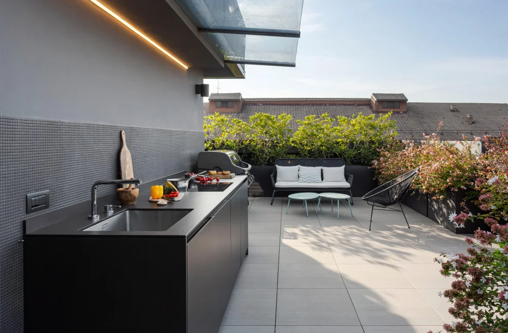 12. Moderne Terrasse