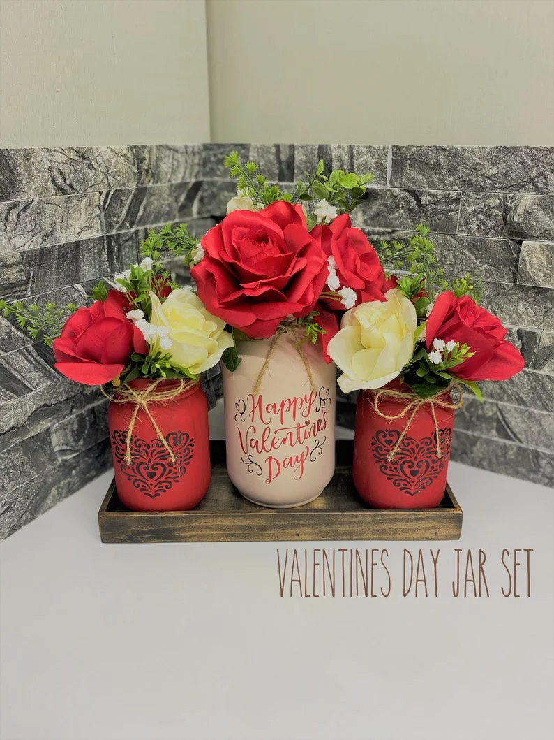 17. Valentine's Day Wooden Blocks