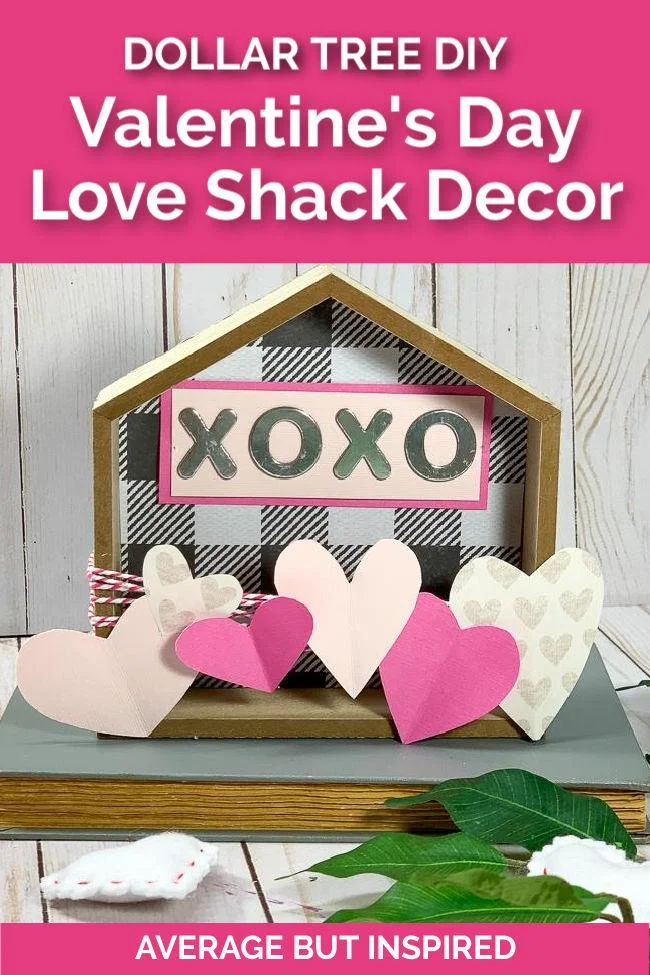 7. DIY Dollar Tree Valentine’s House