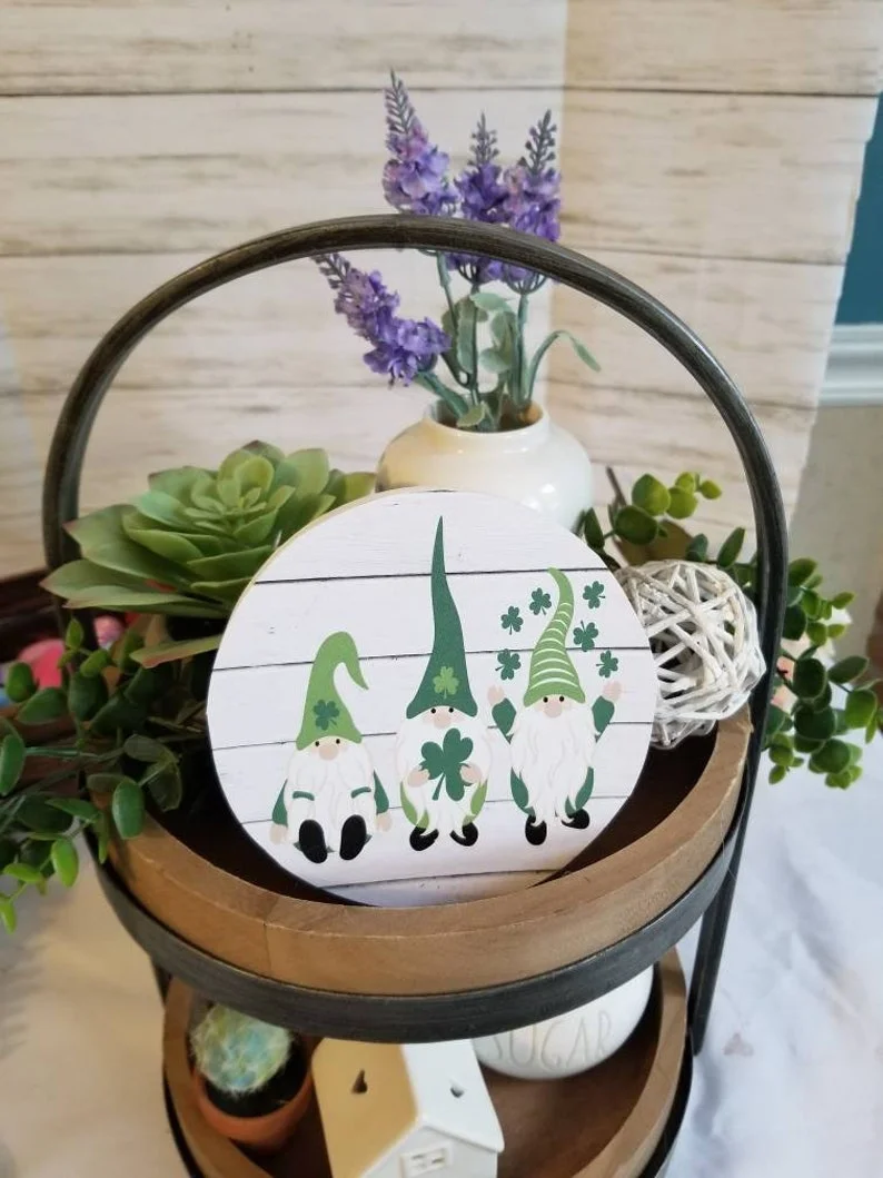 爱尔兰祝福语木质标志