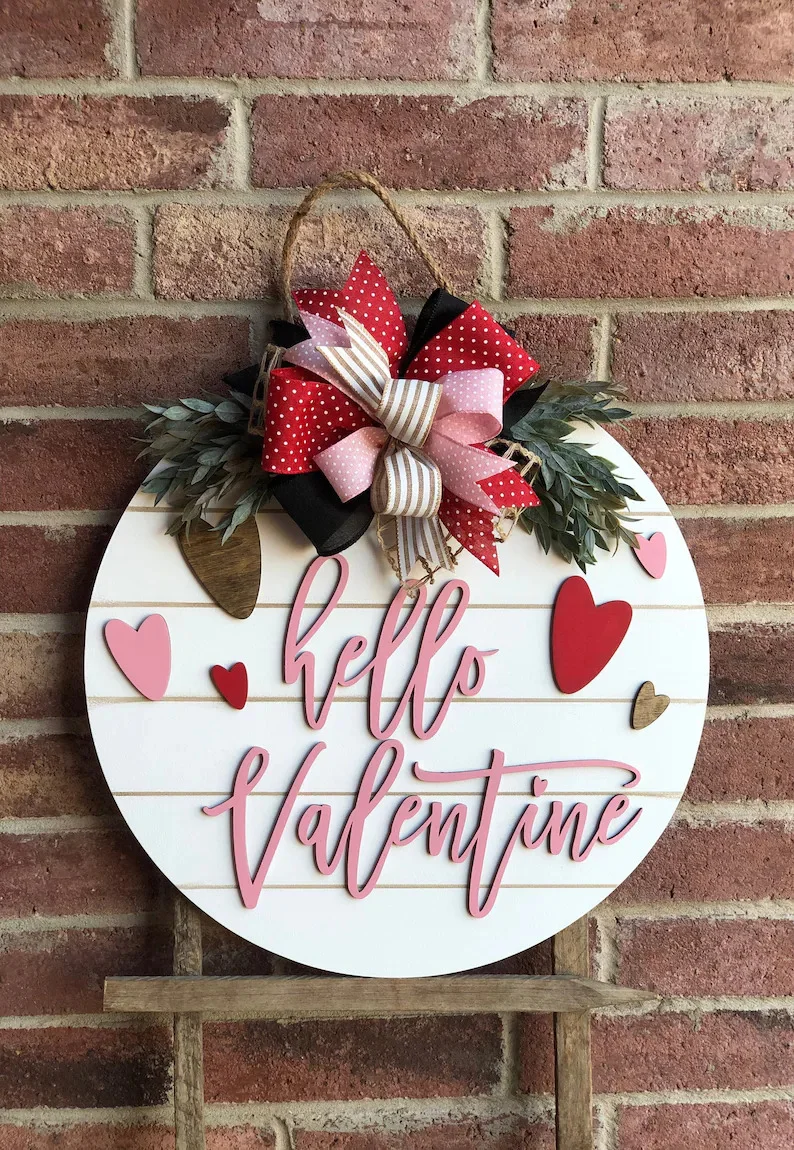 18. 情人节门饰装饰