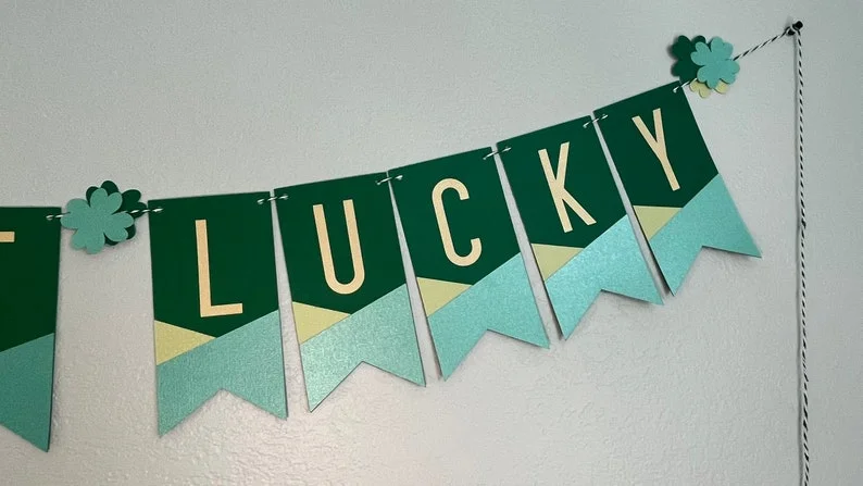2. Shamrock Party Banner