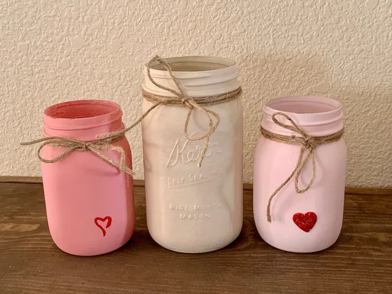 10. Mason-Jar zum Valentinstag