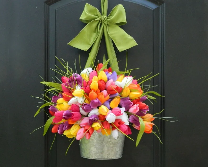 7. Ramillete personalizado de tulipanes