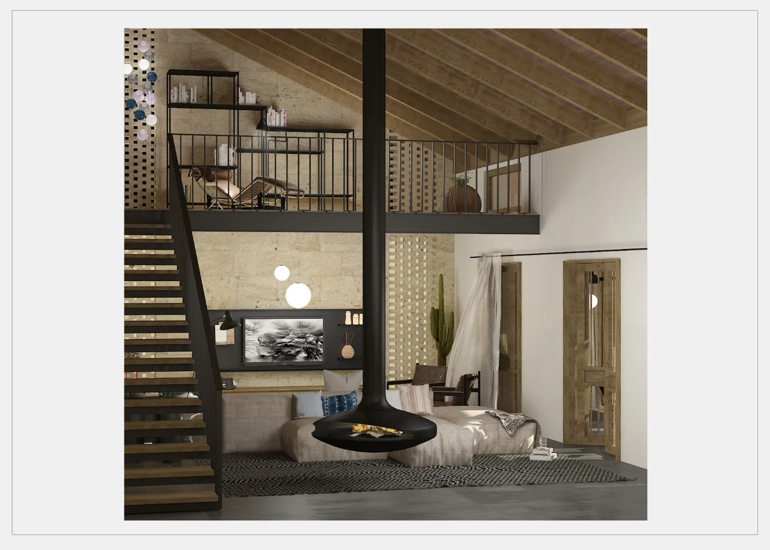 内部多户住宅项目:阿尔卡萨比家庭综合体 内部多户住宅项目:阿尔卡萨比家庭综合体